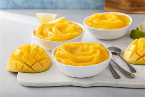 Tropical Mango Sorbet Recipe Dairy Free