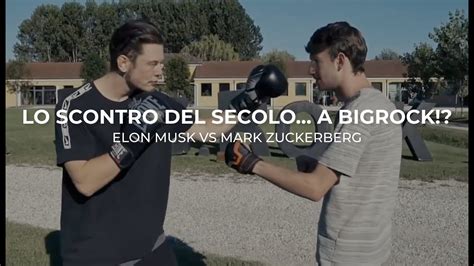 Elon Musk VS Mark Zuckerberg L Incontro Del Secolo A BigRock