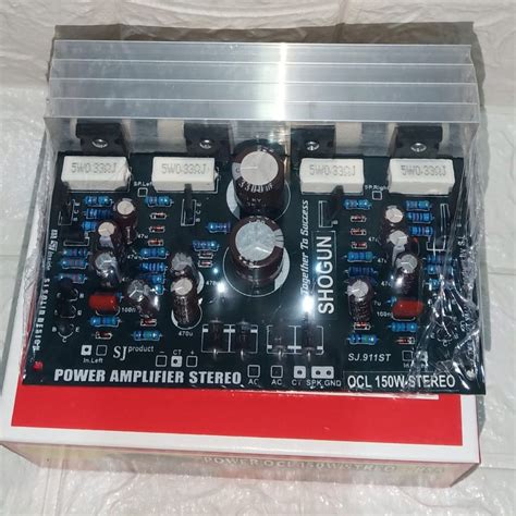 Jual Kit Power Amplifier Watt Stereo Ocl Psu Shogun Thunder