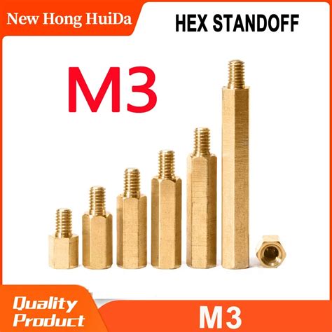 M Hex Brass Male Female Standoff Pillar Board Stud Pcb Spacer Hexagon