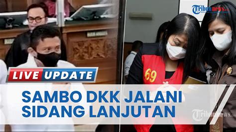 Kembali Jalani Sidang Kasus Pembunuhan Brigadir J Eksepsi Ferdy Sambo