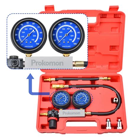 Buy Prokomon Cylinder Leak Down Tester Compression Test Kit Engine