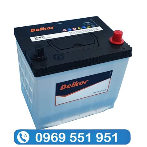 ẮC QUY DELKOR MF 55D23R L 12V-60AH | Mazda, Subaru impreza, Mitsubishi ...