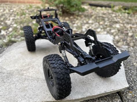 【lcg】axial Scx24用 Lcgシャーシ 〜 Tft Carbon Fiber Lcg Chassis Sagan Mfg Rock’n Crawler