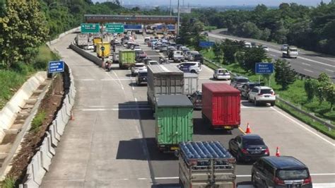 Kondisi Terkini Di Gerbang Tol Ciawi Bogor Pasca Kecelakaan Maut Arah