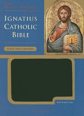 Ignatius Catholic Bible-RSV-Large Print [Large Print], Ignatius Press ...