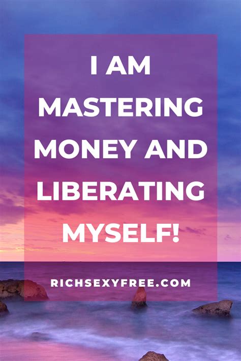 I Am Mastering Money Wealth Prosperity Affirmation Abundance