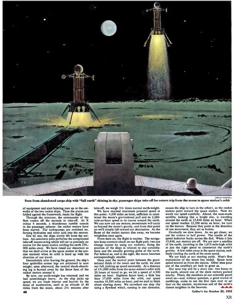 1952 Man On The Moon The Exploration James Vaughan Flickr