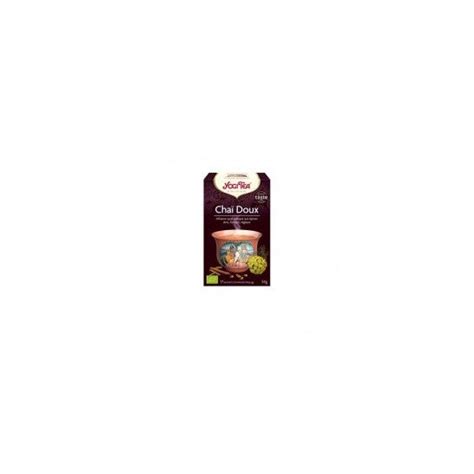 Yogi Tea Infusion Ayurvédique Chai Doux Bio 17 sachets DocMorris France