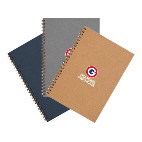 CAHIER A5 SPIRALE COIN DROIT FABRIQUÉ EN FRANCE