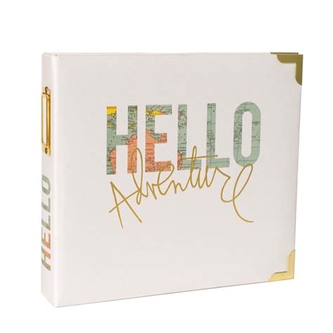 Album 20x20 Heidi Swapp Project Life Hello Adventure La Fourmi