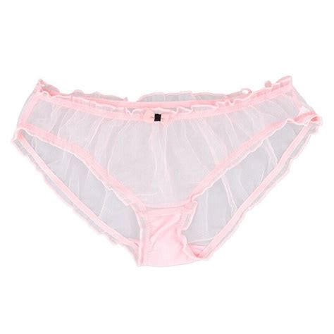 Women S See Through Mesh Panties Sexy Sheer Briefs Knickers Lingerie Underwear Ebay
