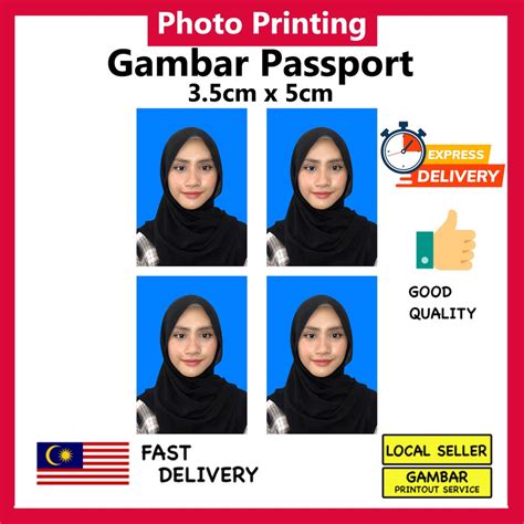 Passport Photogambar Passportlesengdlgambar Nikahvisa Printing Waterproof Photo Paper