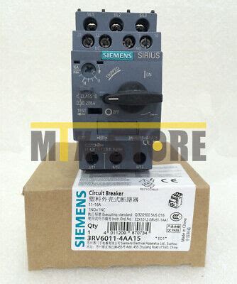 Pcs Brand New Siemens Circuit Breaker Rv Aa A Rv