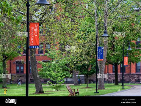 Gettysburg College campus, Pennsylvania, USA Stock Photo - Alamy