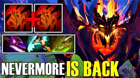 The Most Epic Carry Shadow Fiend Nevermore Is Back Late Game