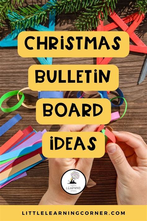 25 Fun Christmas Bulletin Board Ideas Little Learning Corner