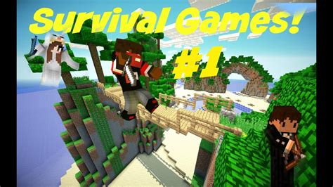 Survival Games Finally Got A Weapon Minecraft Mini Game Youtube