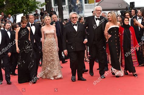 Jury Members Arnaud Desplechin Laszlo Nemes Editorial Stock Photo