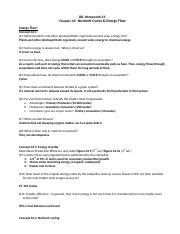 Bio Lbl Docx Lbl Homework Chapter Nutrient Cycles Energy