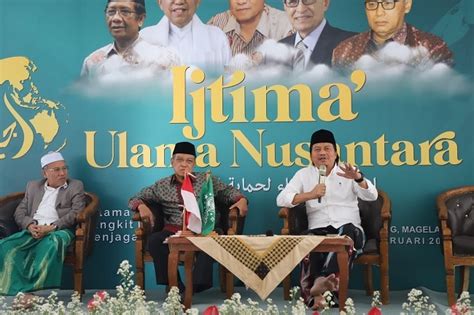 Ijtima Ulama Nusantara Di Jateng Rekomendasikan Gus Yusuf Gubernur