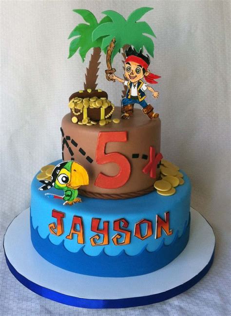 12 Jack The Pirate Decorated Cakes Photo Jack And The Neverland