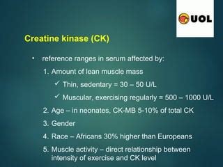 important of creatine kinase enzyme