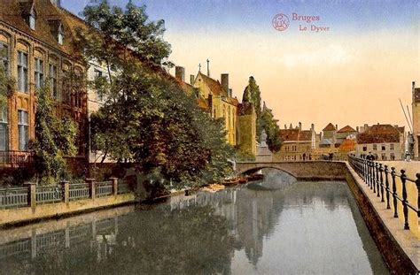 Brugge Brugge Le Dyver Carte Postale Ancienne Et Vue Dhier Et