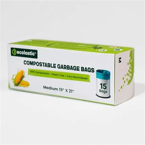 Without Handle Plain Kg Ecolastic Compostable Garbage Bag At Rs