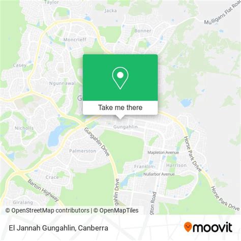 How To Get To El Jannah Gungahlin In Canberra By Bus Or Light Rail