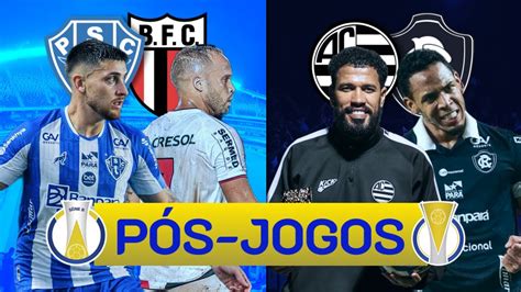 P S Jogos Paysandu X Botafogo Sp E Athletic X Remo Nada De