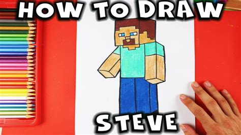 Cómo dibujar a Steve de Minecraft