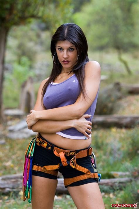 Brunette With Pierced Nips Natalia Zeta Gets Fucked While Mountain