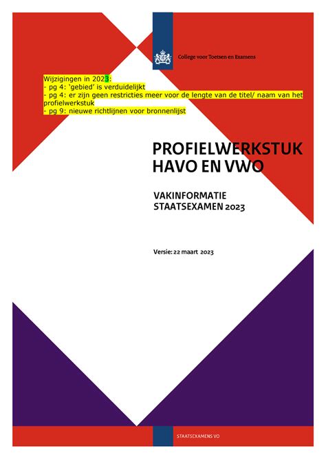 Profielwerkstuk Havo Vwo 2023 V3 Wijzigingen In 2023 Pg 4