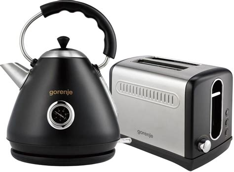 Zestaw AGD Gorenje K17CLBK + T1100CLBK - Opinie i ceny na Ceneo.pl
