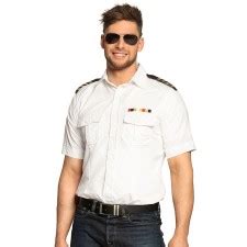 Chemise Capitaine Blanche Homme Tralala D Guisement Fr