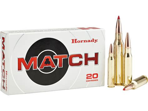 Hornady Match 6 5 Creedmoor Ammo 140 Grain Hornady ELD Match Polymer