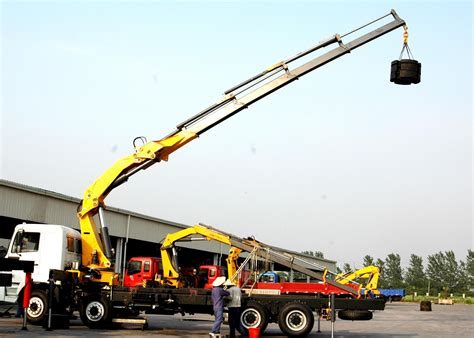 Effective Ton Transportation Xcmg Hydraulic Knuckle Boom Truck