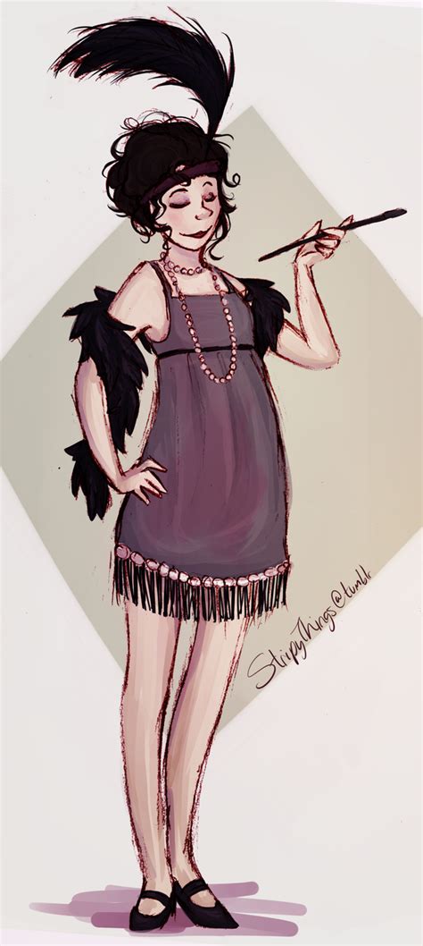 1920s Flapper By Purplesam On Deviantart