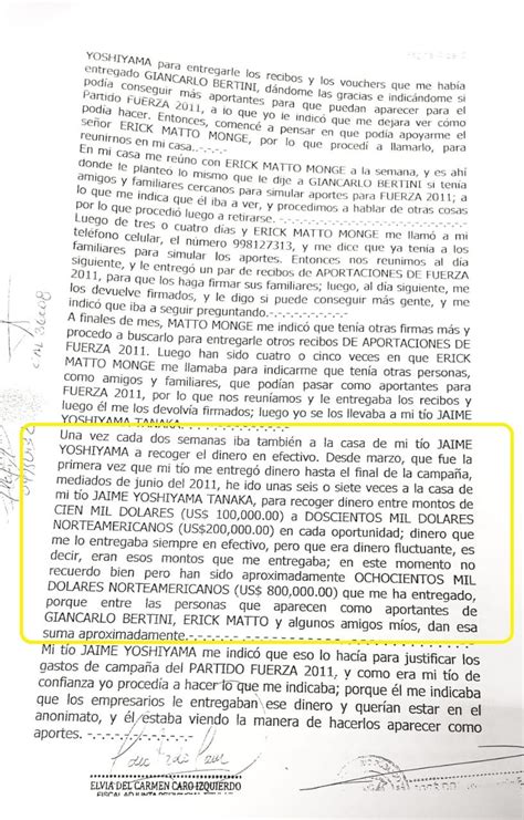 Keiko Fujimori Jorge Yoshiyama Estos Son Los 7 Falsos Aportantes A