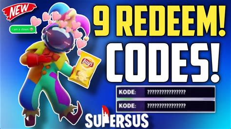 Codes All Working Gift Codes Super Sus Super Sus Gift