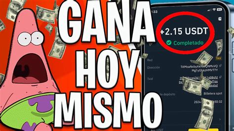 Gana USDT Cada Dia Nueva App Para Ganar USDT COMPROBANTE DE PAGO DE