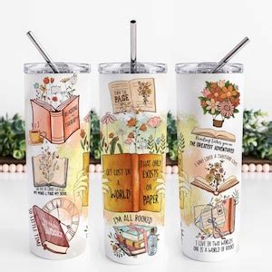 Book Reading Tumbler Cup Book Lover Gifts Book Lover Oz Tumbler Cup