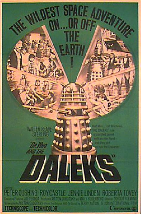 Dr. Who and the Daleks 1966 U.S. One Sheet Poster - Posteritati Movie Poster Gallery