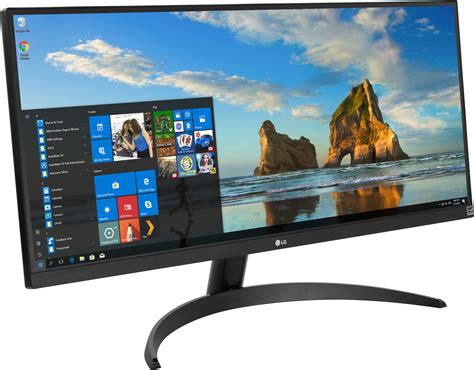 Монитор LG 34WP500-B 34", 2560x1080, 75 Гц, IPS, 5 мс, HDR ...