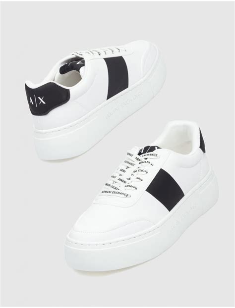 Zapatilla Urbana Armani Exchange Xdx134 Blanco Kamomeshop Es