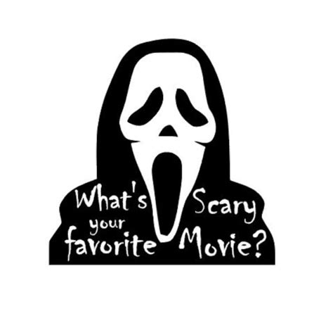 Scream Decal Halloween Decal Car Decal Laptop Decal Etsy