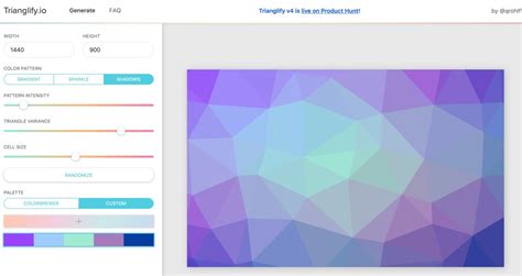 Cool Low Poly Generator Tool : Art Resources + Tutorials