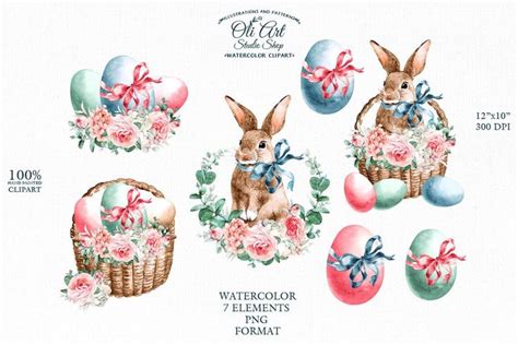 Pin by Modorova Svetlana on Пасха | Easter clipart, Clip art, Etsy