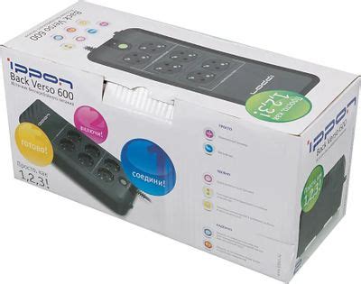 ИБП Ippon Back Verso 600, 600ВA [751617] – купить в Ситилинк | 751617